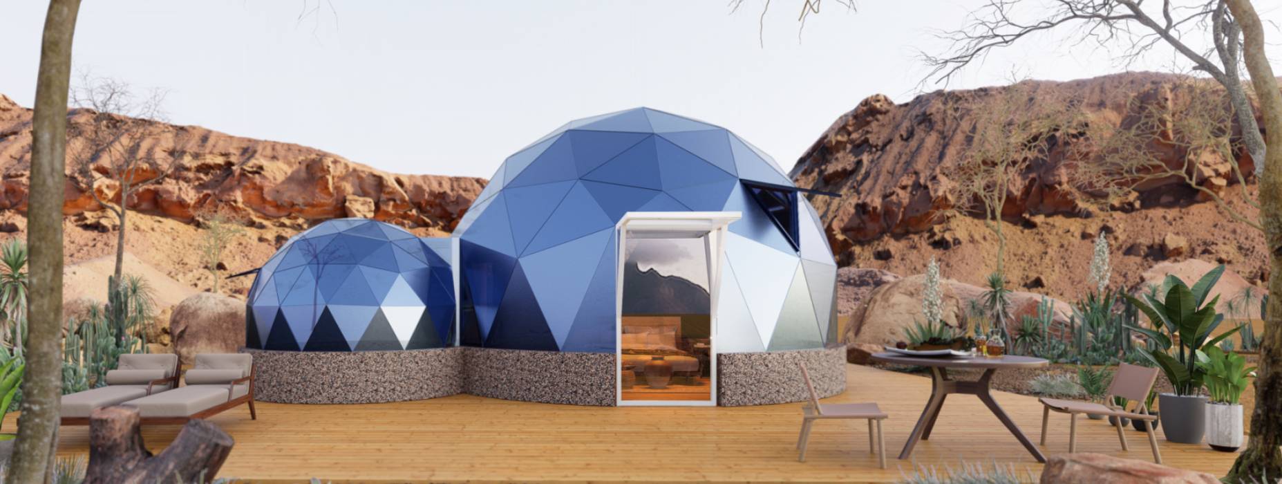 乌拉特前旗球形智能光伏玻璃星空房